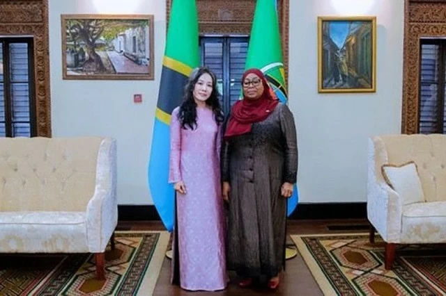 President Suluhu Hassan receives Vietnamese Ambassador to Tanzania President Suluhu Hassan receives Vietnamese Ambassador to Tanzania
