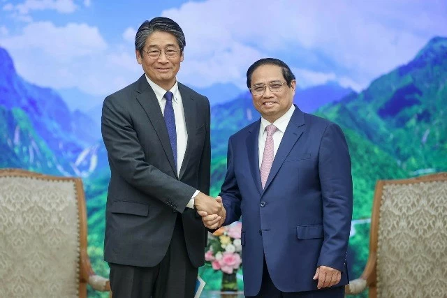 Prime Minister Pham Minh Chinh welcomes new Japanese ambassador Prime Minister Pham Minh Chinh welcomes new Japanese ambassador