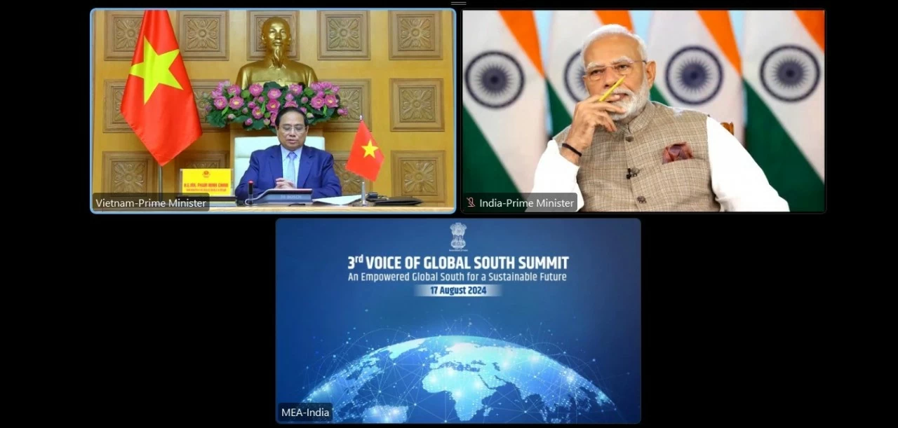 PM Pham Minh Chinh attends the 3rd Voice of the Global South Summit. PM Pham Minh Chinh attends the 3rd Voice of the Global South Summit.