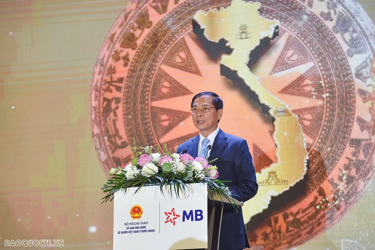 Foreign Minister Bui Thanh Son urges overseas Vietnamese to make more contributions