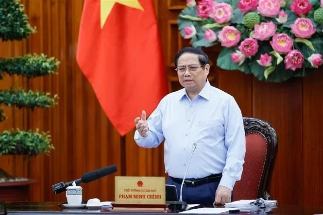 PM Pham Minh Chinh chairs Government law-building meeting PM Pham Minh Chinh chairs Government law-building meeting