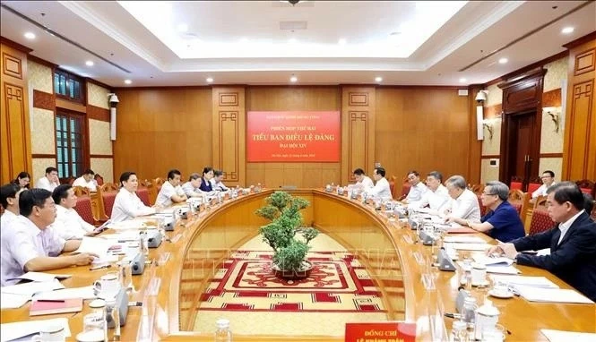 Party Charter Sub-committee for 14th National Party Congress convenes 2nd meeting in Hanoi Party Charter Sub-committee for 14th National Party Congress convenes 2nd meeting in Hanoi