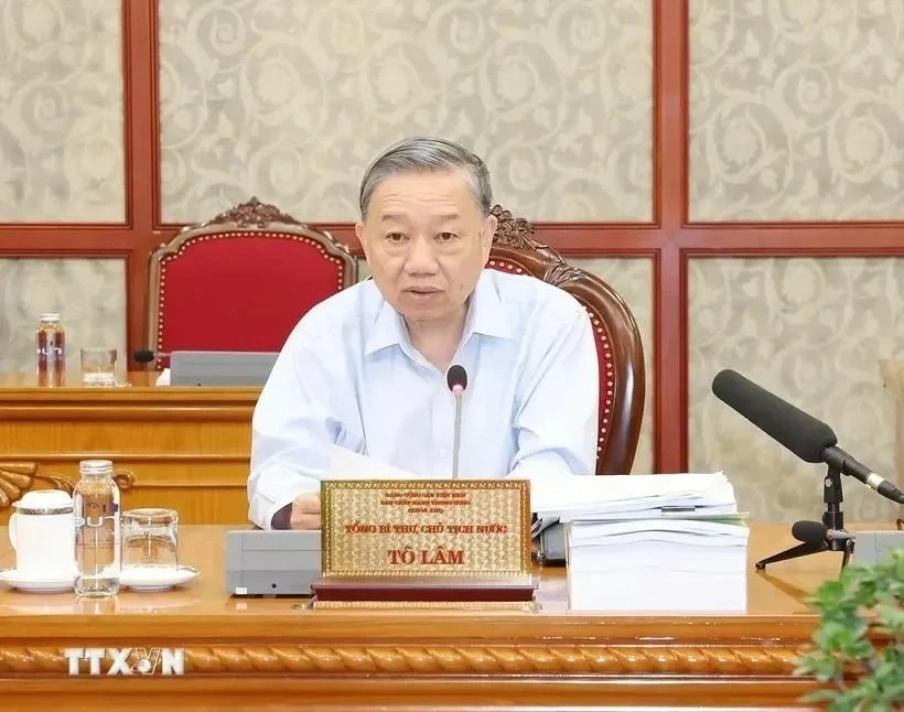 General Secretary, President To Lam chairs meeting of Politburo on master plan of Ho Chi Minh City General Secretary, President To Lam chairs meeting of Politburo on master plan of Ho Chi Minh City