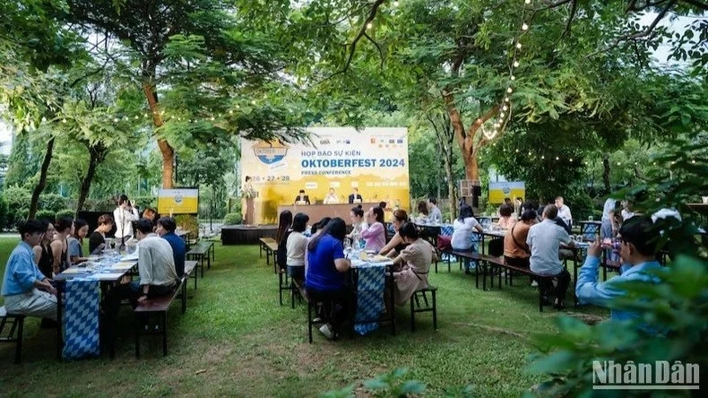 New information was revealed at the press conference introducing The German Cultural and Culinary Festival Oktoberfest 2024. New information was revealed at the press conference introducing The German Cultural and Culinary Festival Oktoberfest 2024.