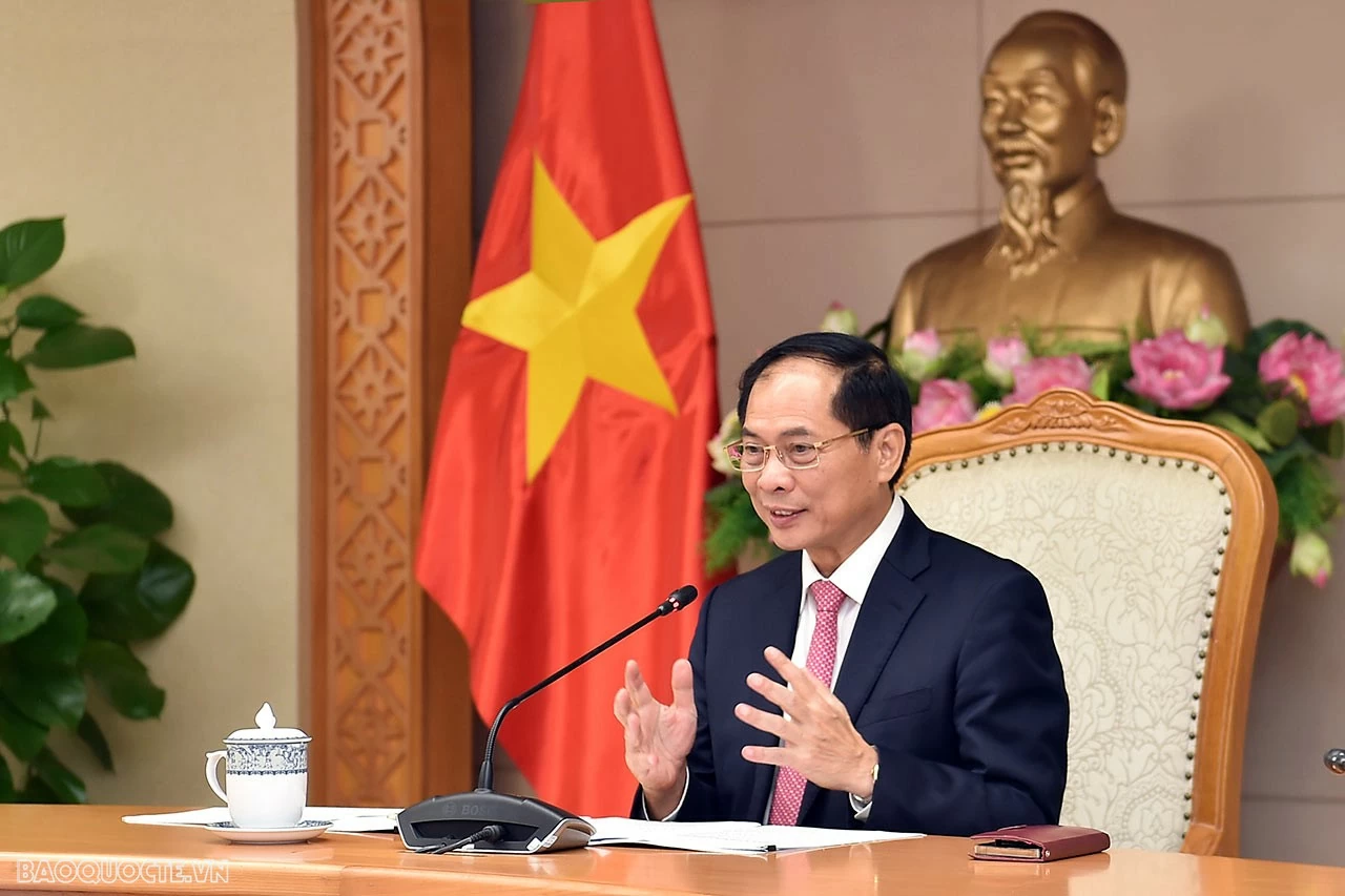 Deputy PM, FM Bui Thanh Son holds online talks with Lao counterpart Deputy PM, FM Bui Thanh Son holds online talks with Lao counterpart