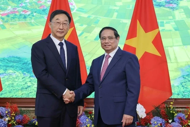 PM Pham Minh Chinh receives China’s Guangxi Party Secretary asking enhance infrastructure connectivity PM Pham Minh Chinh receives China’s Guangxi Party Secretary asking enhance infrastructure connectivity
