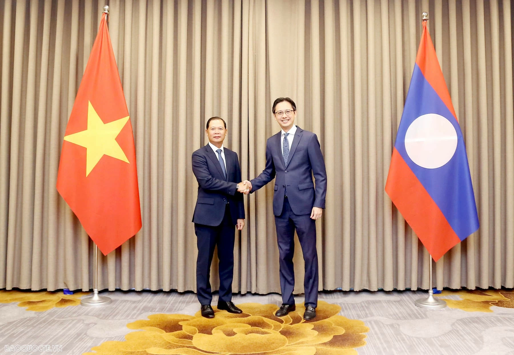 Deputy PM Bui Thanh Son welcomes Lao Deputy Foreign Minister Deputy PM Bui Thanh Son welcomes Lao Deputy Foreign Minister