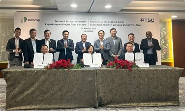 Vietnam-Singapore renewable energy project reaches new milestone Vietnam-Singapore renewable energy project reaches new milestone