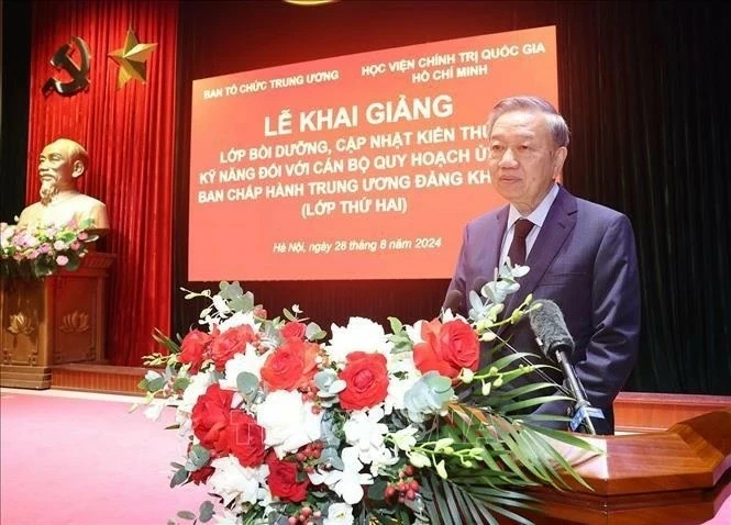 Realisation of strategic goals depends on human resources quality: General Secretary, President To Lam Realisation of strategic goals depends on human resources quality: General Secretary, President To Lam