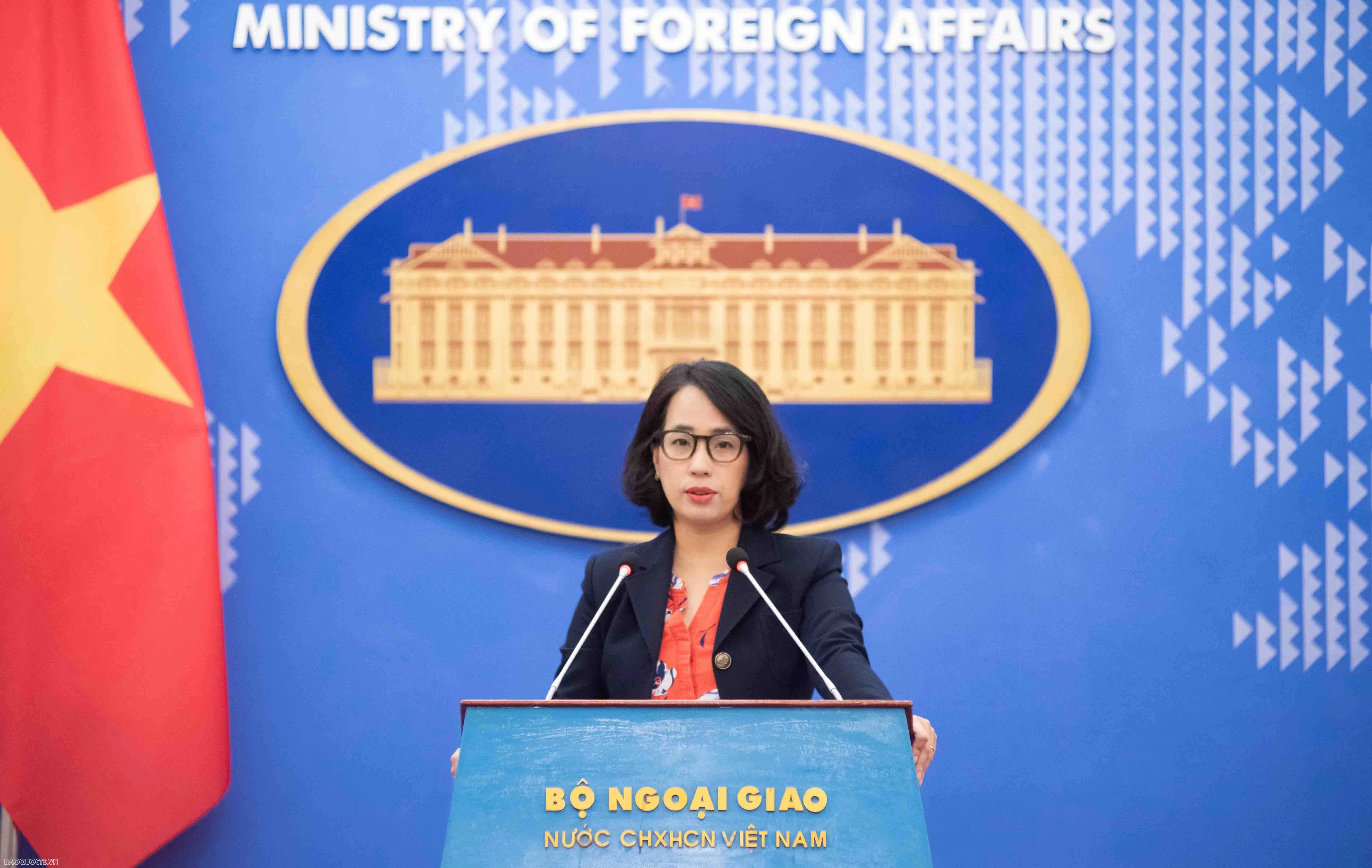 Vietnam commits to safety of Vietnamese vessels, migrants: Spokesperson Vietnam commits to safety of Vietnamese vessels, migrants: Spokesperson