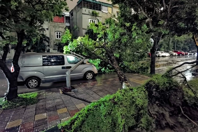 Typhoon Yagi devastates Hanoi Typhoon Yagi leaves Hanoi devastated