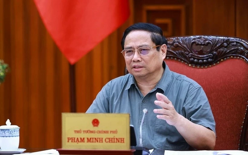 PM Pham Minh Chinh chairs meeting on draft report for 14th National Party Congress PM Pham Minh Chinh chairs meeting on draft report for 14th National Party Congress