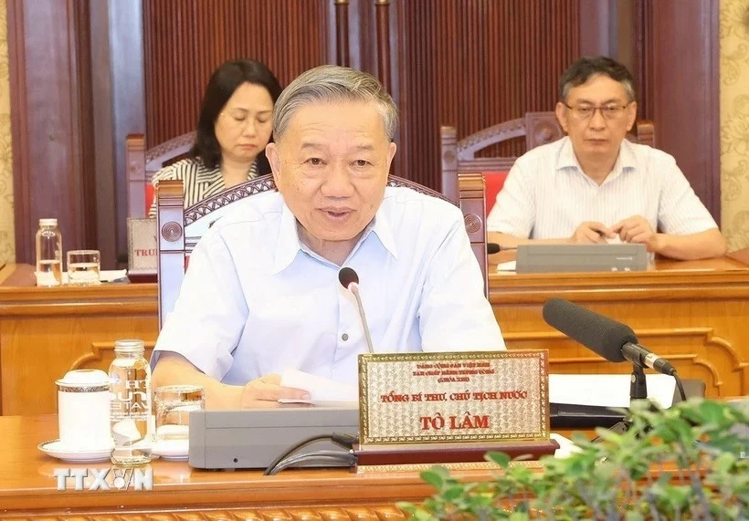 General Secretary, President To Lam extends sympathies to people, soldiers affected by typhoon Yagi General Secretary, President To Lam extends sympathies to people, soldiers affected by typhoon Yagi