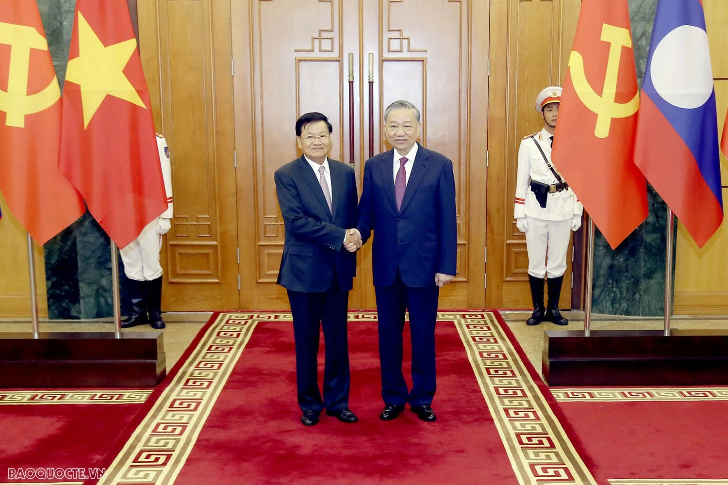 Vietnam, Laos issue Joint Statement on State visit Vietnam, Laos issue Joint Statement on State visit