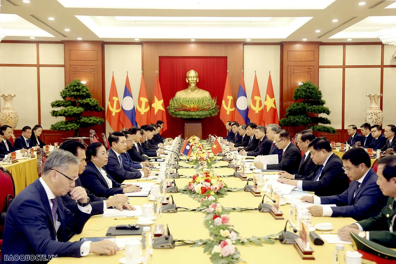 Vietnam, Laos issue Joint Statement on State visit Vietnam, Laos issue Joint Statement on State visit