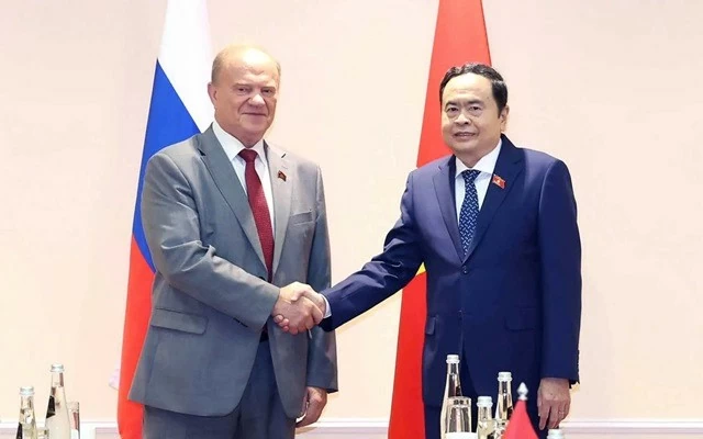 NA Chairman Tran Thanh Man meets leaders of major Russian political parties NA Chairman Tran Thanh Man meets leaders of major Russian political parties