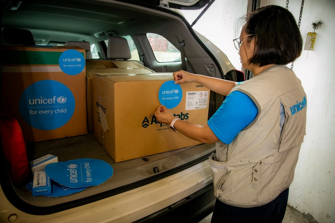 UNICEF delivers immediate relief to communities affected by devastating Super Typhoon Yagi in Northern Vietnam UNICEF delivers immediate relief to communities affected by devastating Super Typhoon Yagi in Northern Vietnam