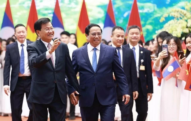 Vietnam, Laos issue Joint Statement on State visit Vietnam, Laos issue Joint Statement on State visit