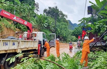 Efforts underway to restore power supply to Typhoon Yagi impacted regions Efforts underway to restore power supply to Typhoon Yagi impacted regions