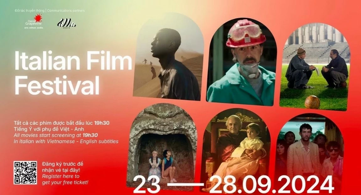Italian Film Festival 2024 takes place in Hanoi from September 23 Italian Film Festival 2024 takes place in Hanoi from September 23