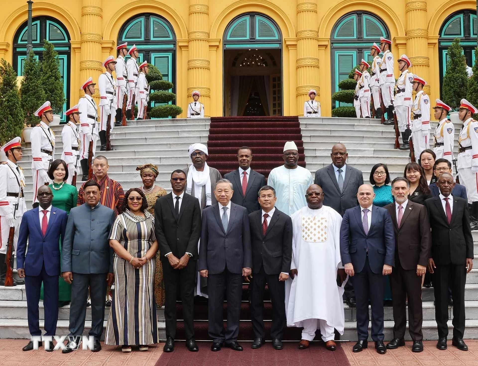 Party General Secretary and State President To Lam hosted receptions for newly-accredited ambassadors Party General Secretary and State President To Lam hosted receptions for newly-accredited ambassadors