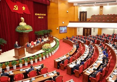 First working day of 13th Party Central Committee’s 10th plenum First working day of 13th Party Central Committee’s 10th plenum