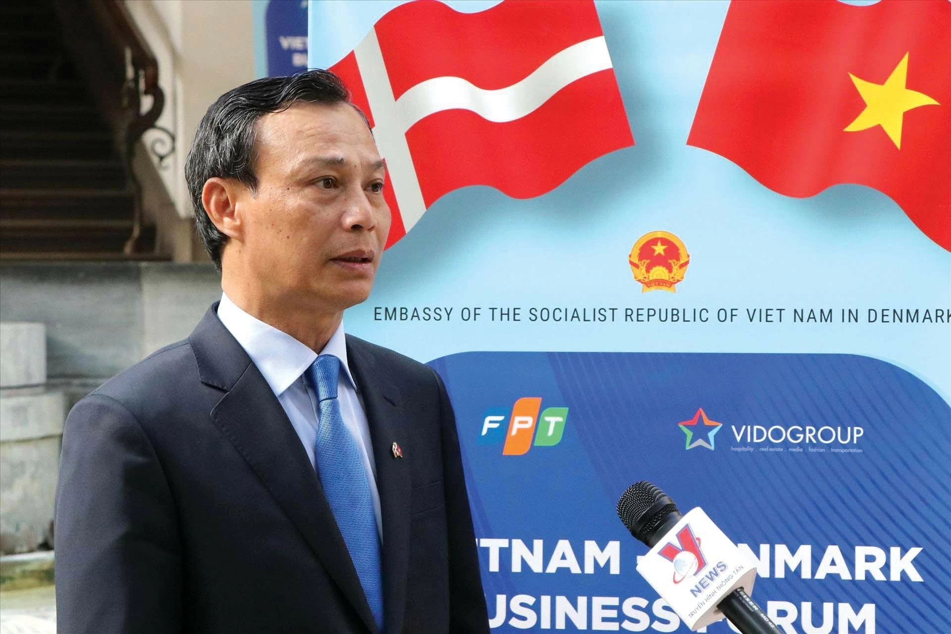 Đại sứ Việt Nam tại Đan Mạch Lương Thanh Nghị. (Nguồn: TTXVN) Đại sứ Việt Nam tại Đan Mạch Lương Thanh Nghị. (Nguồn: TTXVN)