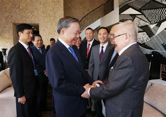 Top leader lauds the Vietnamese community in the US for their contributions Top leader lauds the Vietnamese community in the US for their contributions