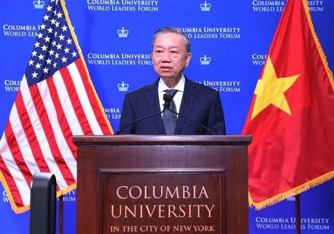 Vietnam’s top leader mentions the path towards the era of Vietnam's ascendance at Columbia University Vietnam’s top leader mentions the path towards the era of Vietnam's ascendance at Columbia University
