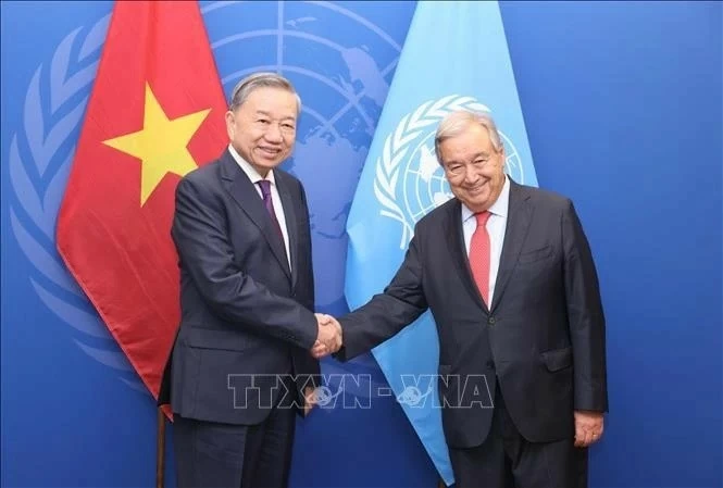 General Secretary, President To Lam meets with Heads of International organisations in New York General Secretary, President To Lam meets with Heads of International organisations in New York