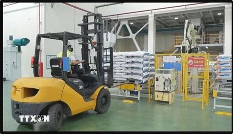 45-million-USD animal feed plant inaugurated in Long An 45-million-USD animal feed plant inaugurated in Long An