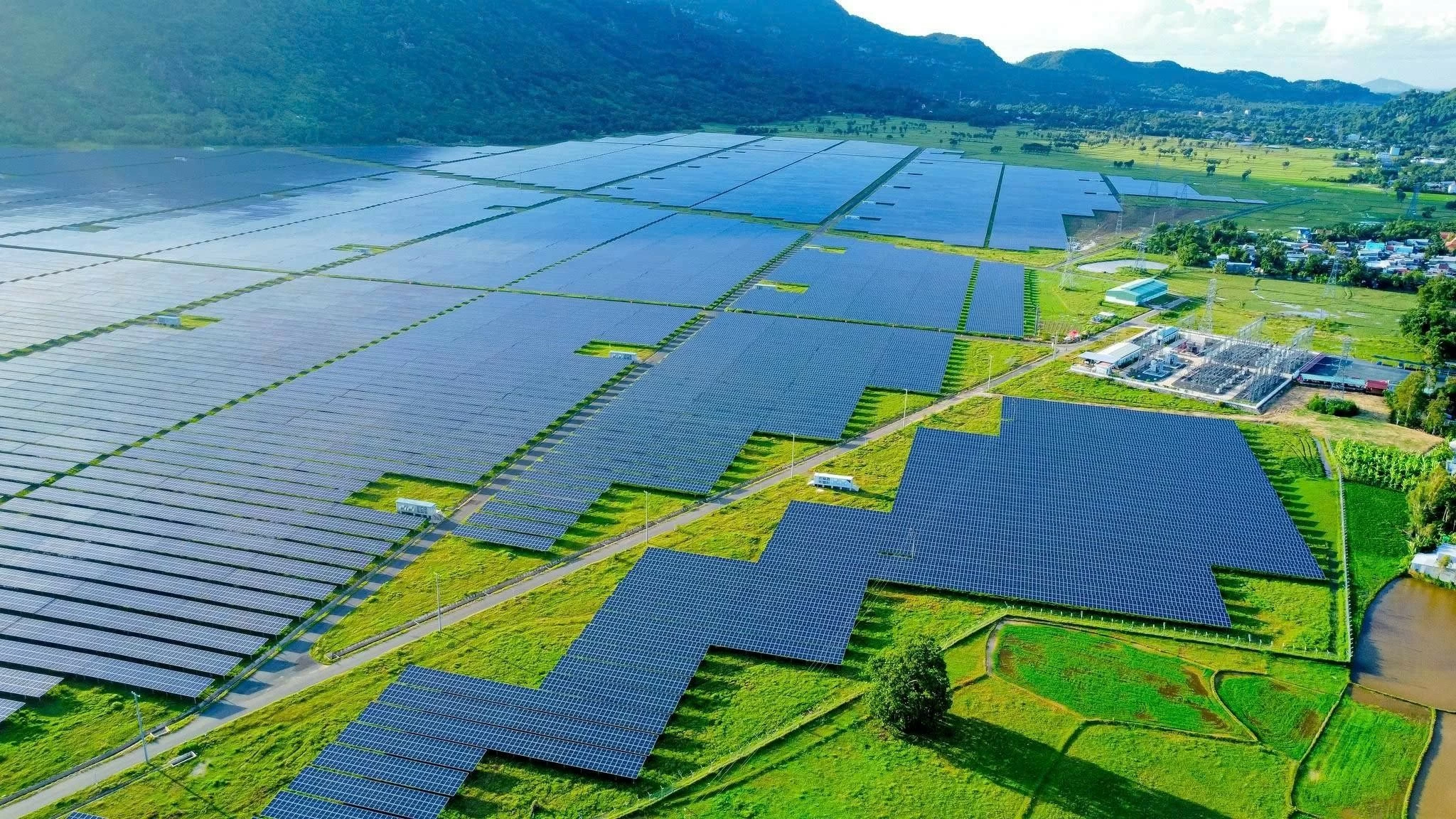 Clean energy and peace. Clean energy and peace.