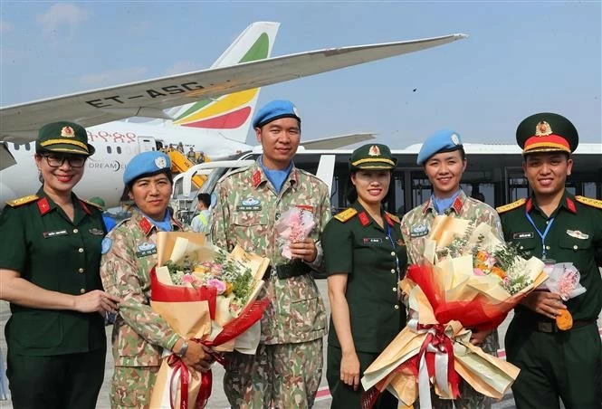 Military Engineering Unit Rotation 2 returns home from peacekeeping mission in Abyei Military Engineering Unit Rotation 2 returns home from peacekeeping mission in Abyei