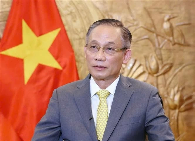 Secretary of the CPV Central Committee and head of its Commission for External Relations Le Hoai Trung (Photo: VNA) Secretary of the CPV Central Committee and head of its Commission for External Relations Le Hoai Trung (Photo: VNA)