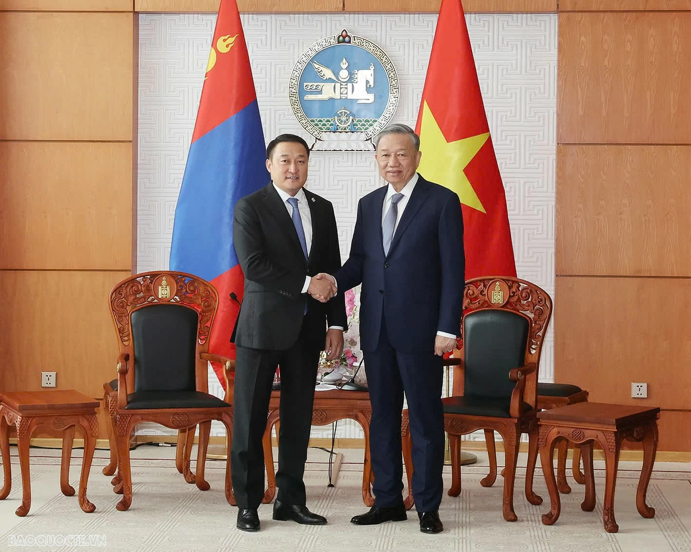 General Secretary, President To Lam meets with Mongolian top legislator to enhance all-round ties General Secretary, President To Lam meets with Mongolian top legislator to enhance all-round ties