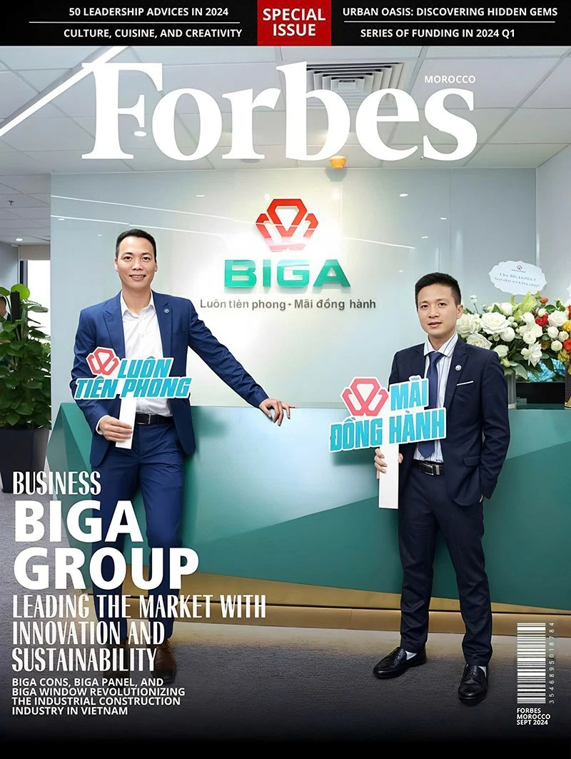 Forbes lists BIGA Group as a market leader by making new and sustainable changes Forbes lists BIGA Group as a market leader by making new and sustainable changes
