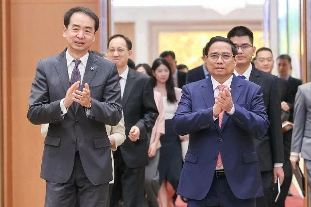 PM Pham Minh Chinh welcomes newly-appointed Chinese Ambassador to Vietnam PM Pham Minh Chinh welcomes newly-appointed Chinese Ambassador to Vietnam