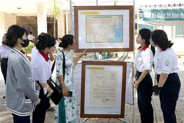 Digital exhibition on Hoang Sa, Truong Sa held at Binh Thuan schools Digital exhibition on Hoang Sa, Truong Sa held at Binh Thuan schools