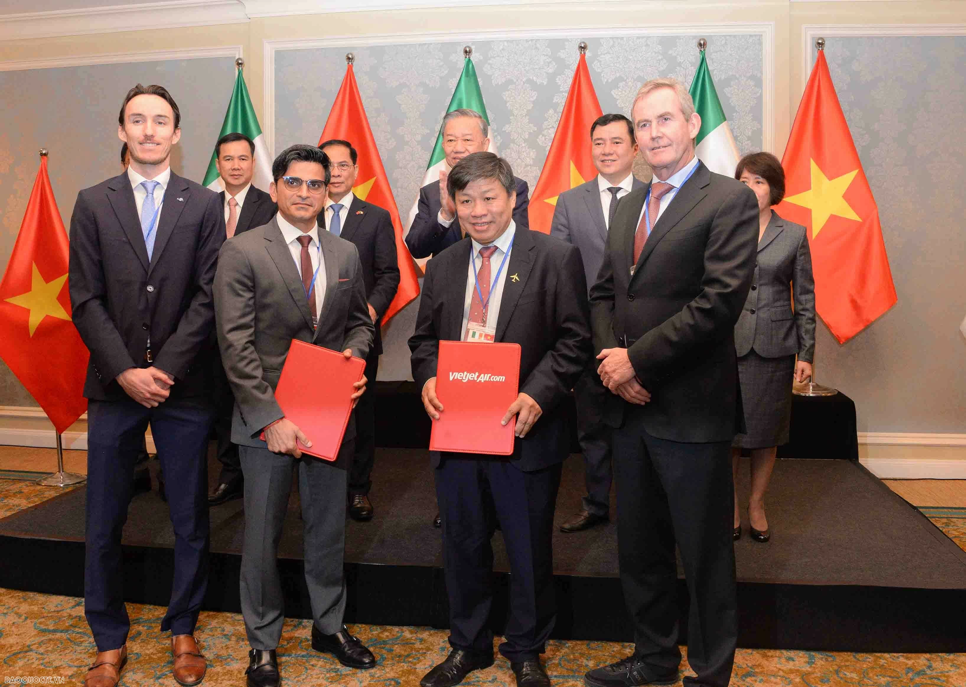 Vietnam, Ireland adopted Joint Statement on strengthening bilateral partnership Vietnam, Ireland adopted Joint Statement on strengthening bilateral partnership