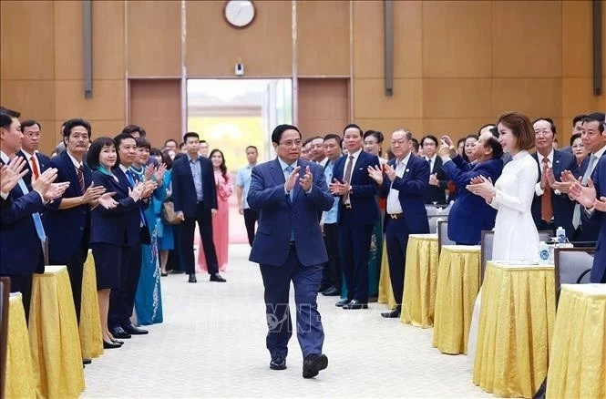 PM Pham Minh Chinh chairs meeting to honour entrepreneurs PM Pham Minh Chinh chairs meeting to honour entrepreneurs