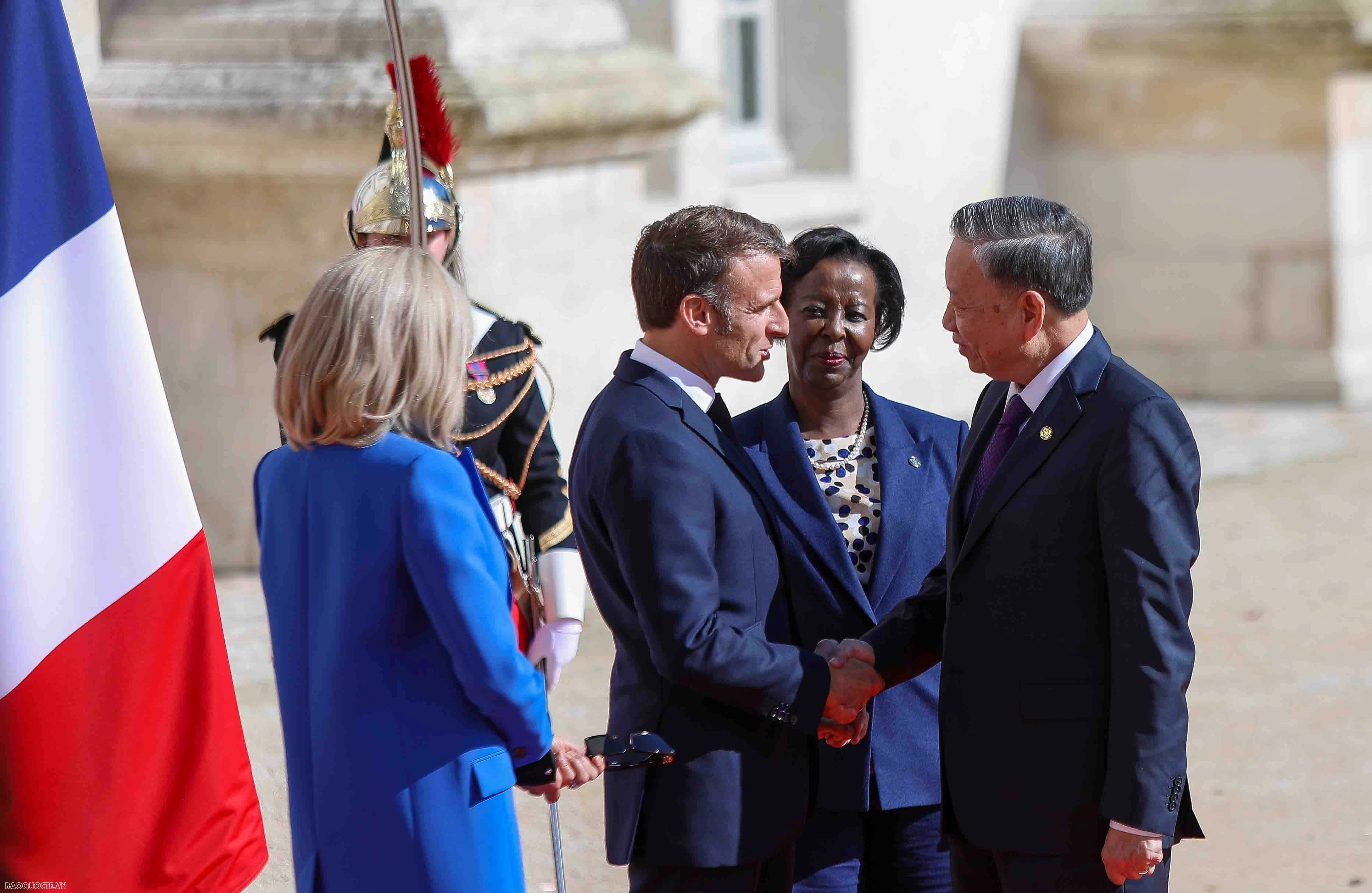 Tổng thống Pháp và Tổng Thư ký Pháp ngữ đón Tổng Bí thư, Chủ tịch nước Tô Lâm tham dự Hội nghị cấp cao Pháp ngữ lần thứ 19 Top leader's visit to create momentum for lifting Vietnam - France strategic partnership: Ambassador