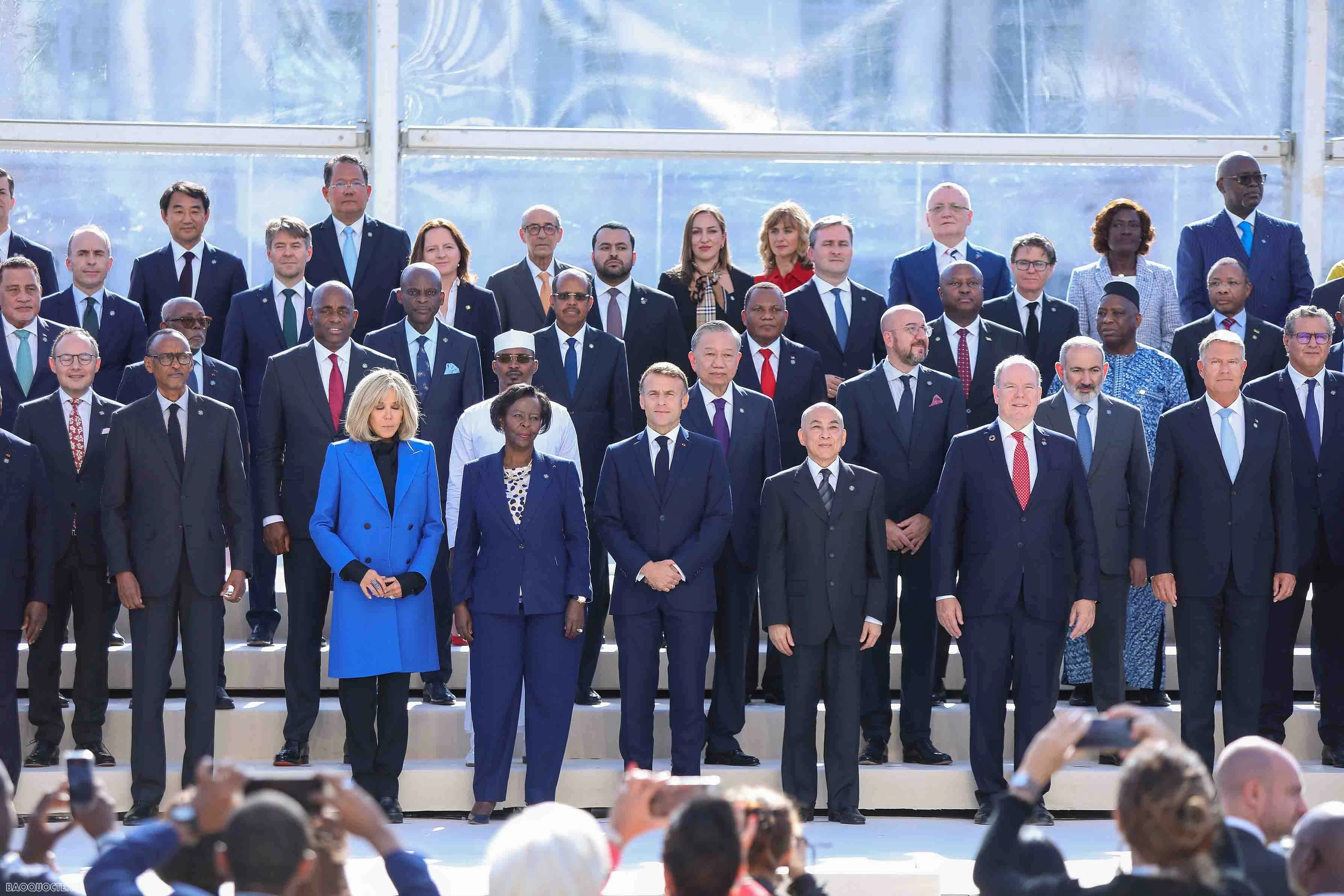 State President To Lam meets Guinea-Bissau, Madagascar, Ghana presidents in France State President To Lam meets Guinea-Bissau, Madagascar, Ghana presidents in France