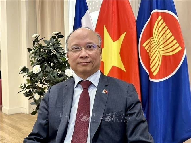 Top leader's visit to create momentum for lifting Vietnam - France strategic partnership: Ambassador Top leader's visit to create momentum for lifting Vietnam - France strategic partnership: Ambassador