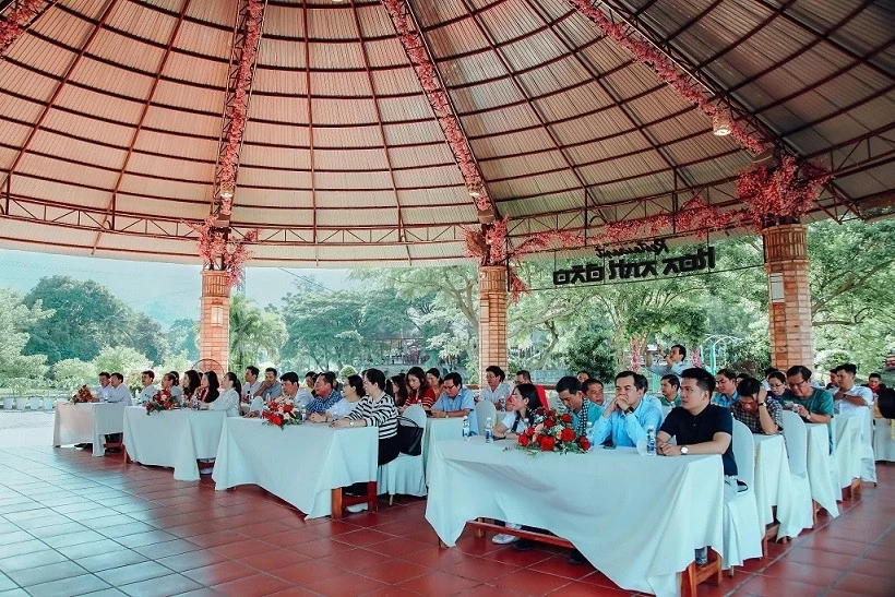 Quang cảnh buổi Lễ Ký kết. Quang cảnh buổi Lễ Ký kết.