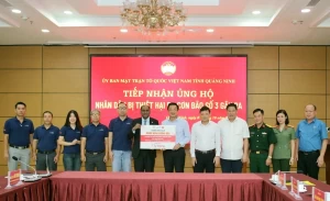 Singaporean firm supports Quang Ninh to overcome Yagi consequences Singaporean firm supports Quang Ninh to overcome Yagi consequences
