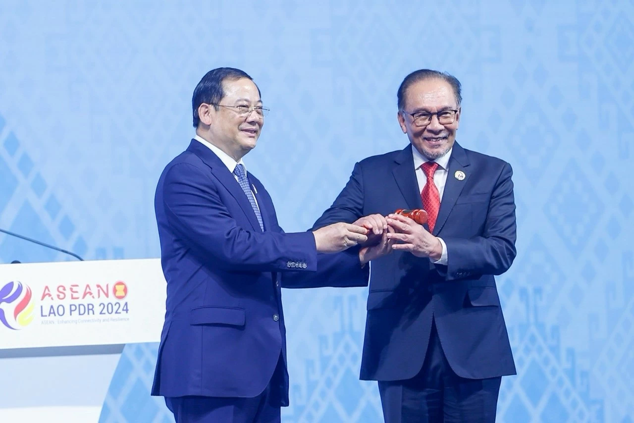 Lễ bế mạc Hội nghị cấp cao ASEAN lần thứ 44, 45 và các Hội nghị cấp cao liên quan. (Ảnh: Nhật Bắc) Lễ bế mạc Hội nghị cấp cao ASEAN lần thứ 44, 45 và các Hội nghị cấp cao liên quan. (Ảnh: Nhật Bắc)