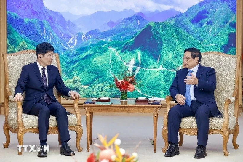 PM Pham Minh Chinh hosts Governor of Japan's Gunma prefecture PM Pham Minh Chinh hosts Governor of Japan's Gunma prefecture
