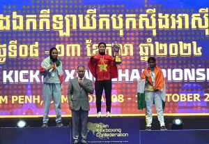 Vietnam bags 11 gold medals at 2024 Asian Kickboxing Championships Vietnam bags 11 gold medals at 2024 Asian Kickboxing Championships