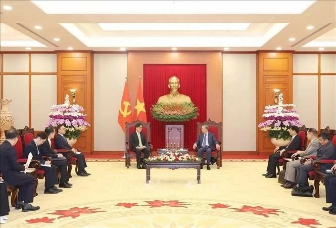 General Secretary, President To Lam welcomes RoK President's Special Advisor General Secretary, President To Lam welcomes RoK President's Special Advisor