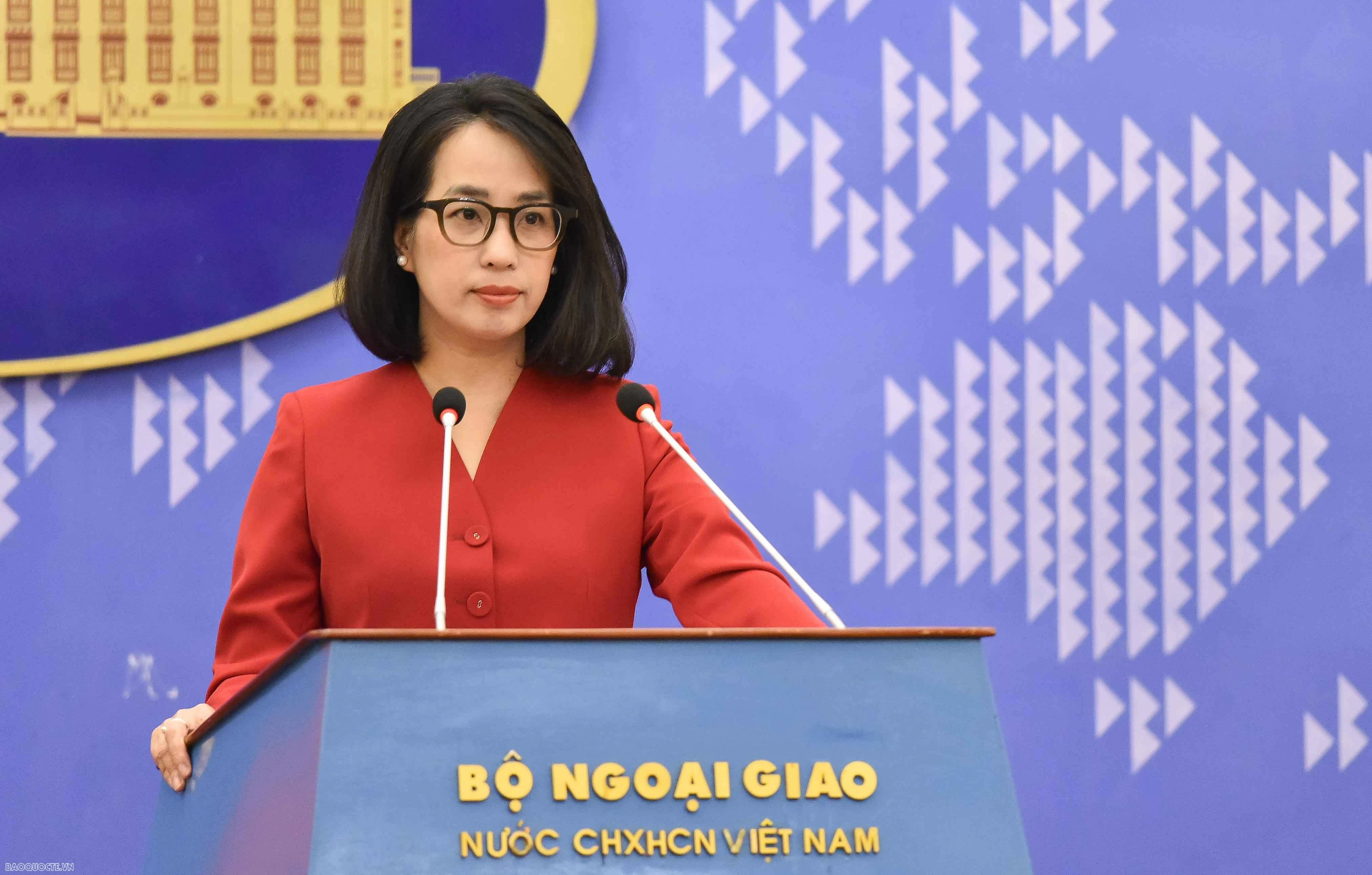 Bình luận của Việt Nam về tình hình căng thẳng ở bán đảo Triều Tiên Vietnam maintains consultations with Laos, Cambodia for substantive cooperation: Spokesperson